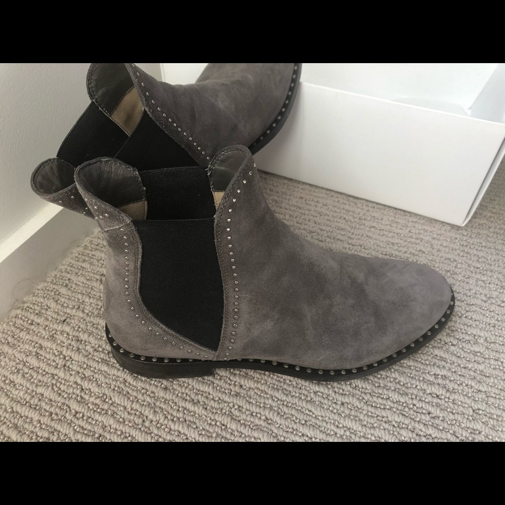 Micro Stud Chelsea Booties - image 7